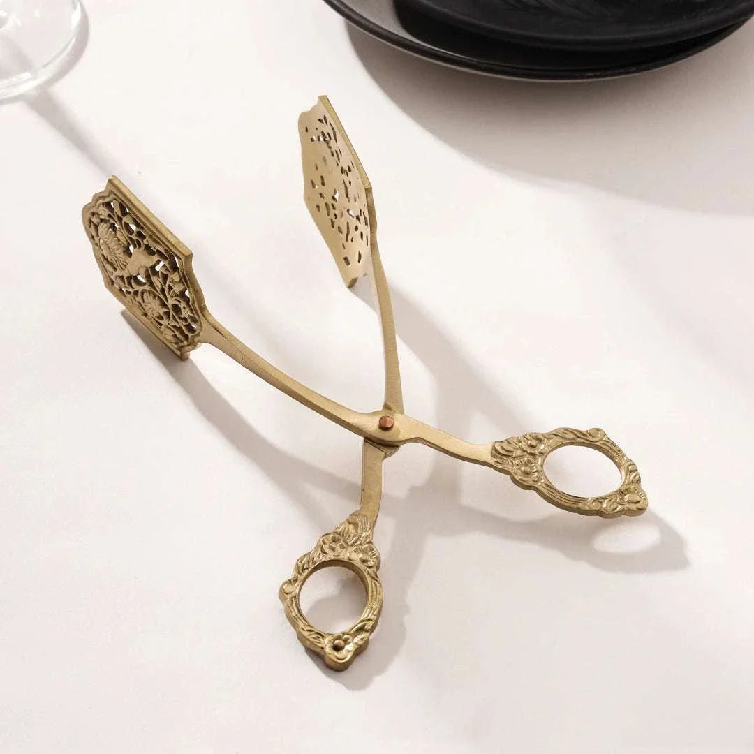 Brass Tong (8 Inch) Vedansh Craft