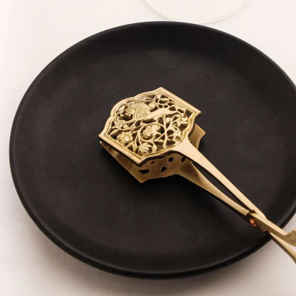 Brass Tong (8 Inch) Vedansh Craft