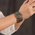 Brass Stone Bracelet Vedansh Craft