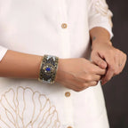 Brass Stone Bracelet Vedansh Craft