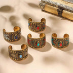 Brass Stone Bracelet Vedansh Craft