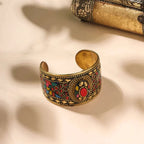 Brass Stone Bracelet Vedansh Craft