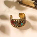 Brass Stone Bracelet Vedansh Craft