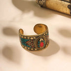 Brass Stone Bracelet Vedansh Craft