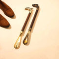 Brass Vintage Wooden Shoe Horn Vedansh Craft