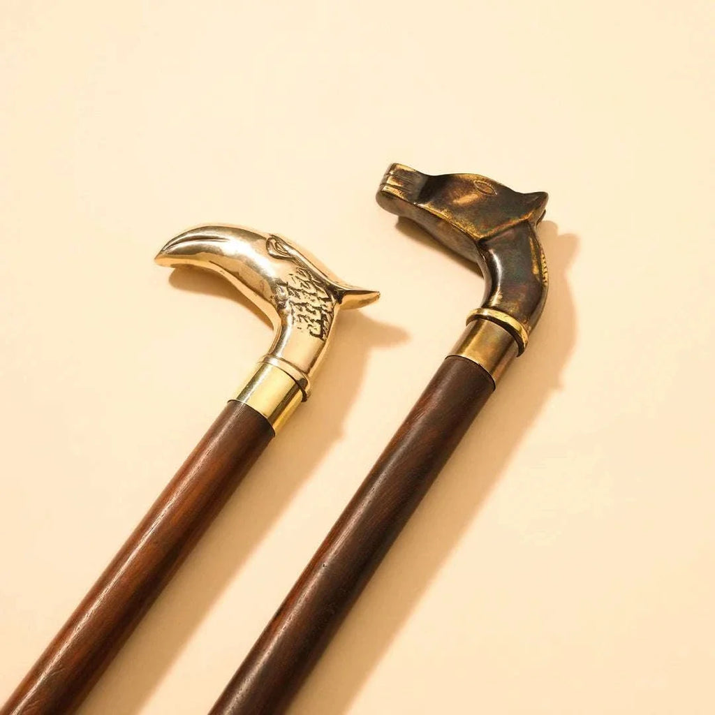 Brass Vintage Wooden Shoe Horn Vedansh Craft