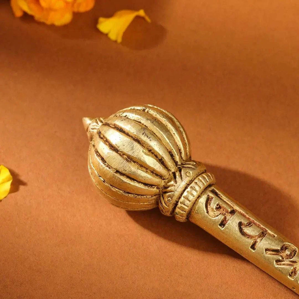 Brass Handcrafted Hanuman Mace/Gada (3 Sizes) Vedansh Craft