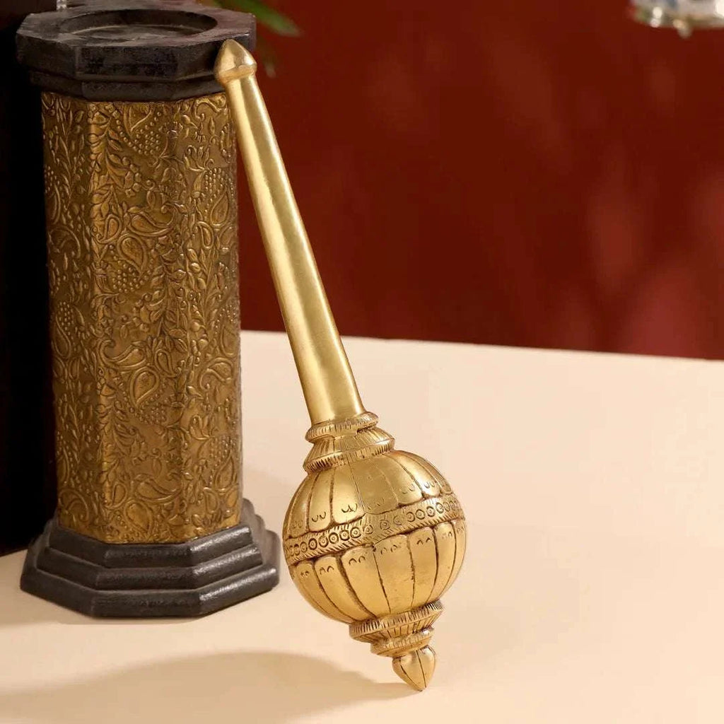 Brass Hanuman Mace/Gada (13.5 Inch) Vedansh Craft