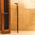 Brass Wooden Walking Stick (37 Inch) Vedansh Craft