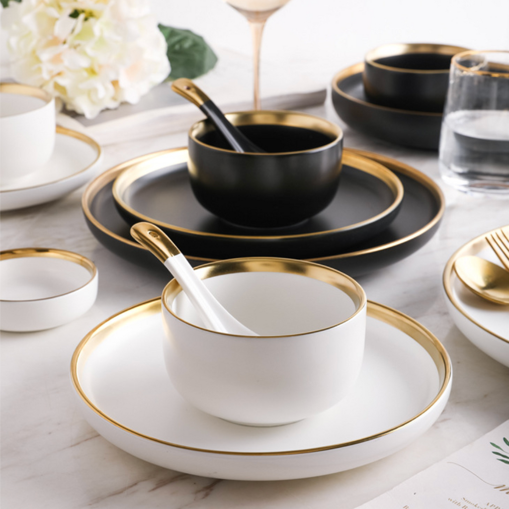 VERA White Plates Nestasia