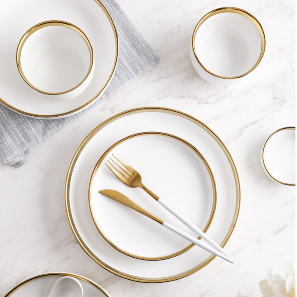 VERA White Plates Nestasia
