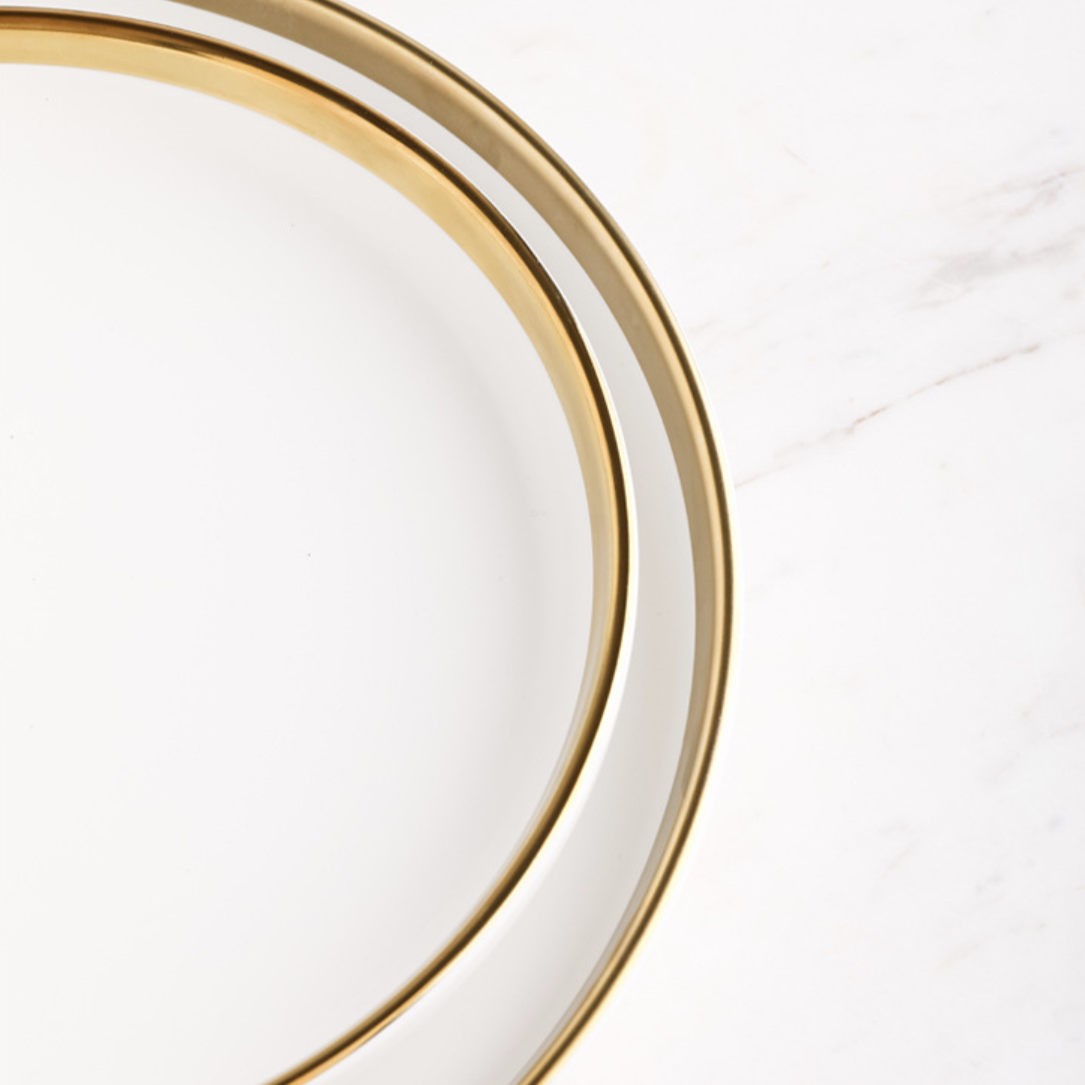 VERA White Plates Nestasia