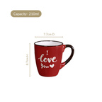 Soulmate Love Quotes Ceramic Mug Set Of 4 Nestasia
