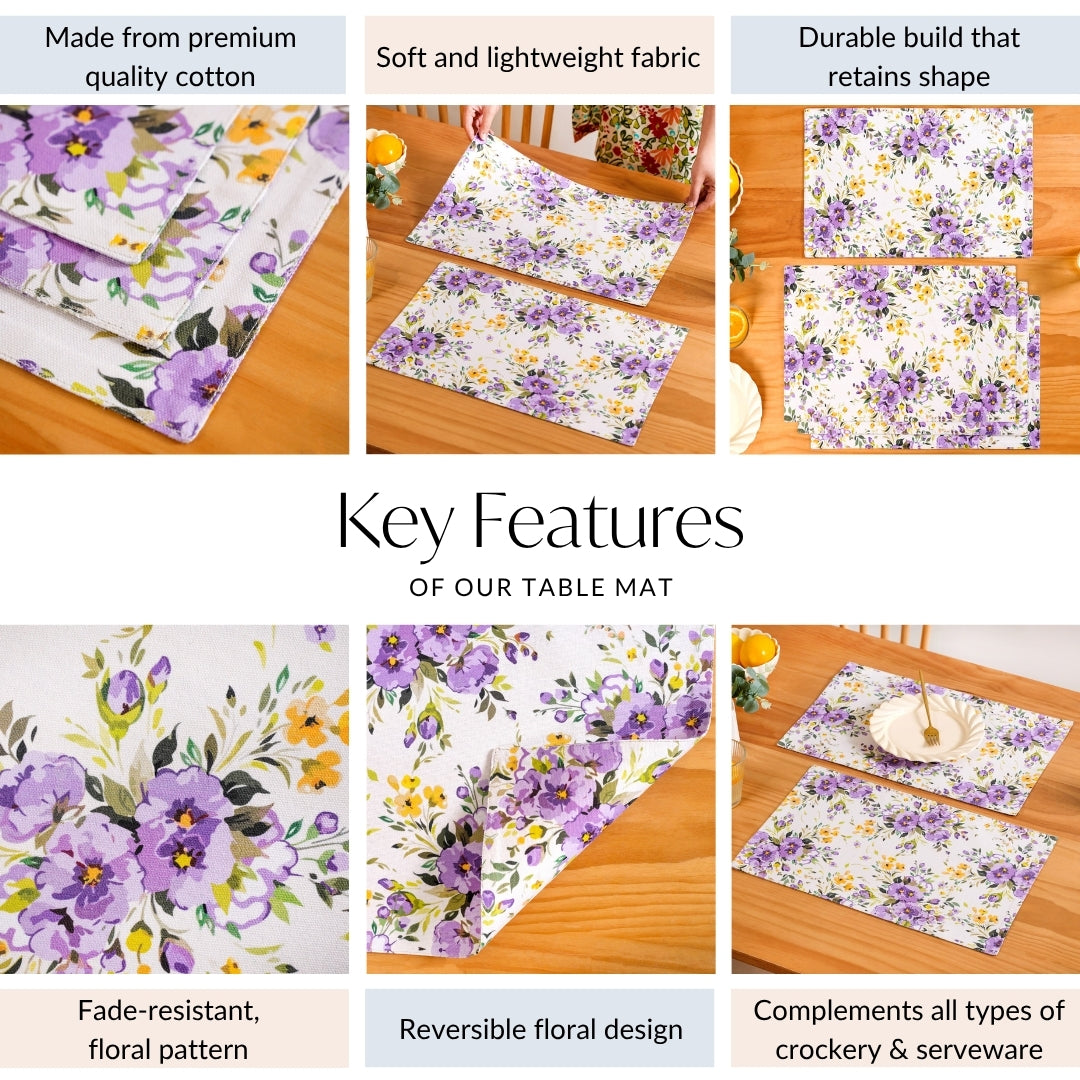 Valley Of Spring Placemat Set Of 4 Nestasia