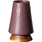 Vase With Wooden Base Nestasia