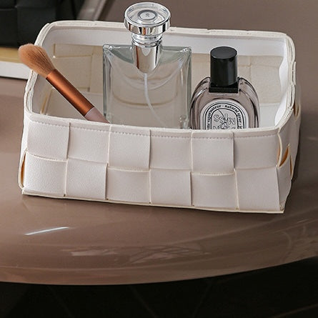 Versatile Storage Basket White Nestasia