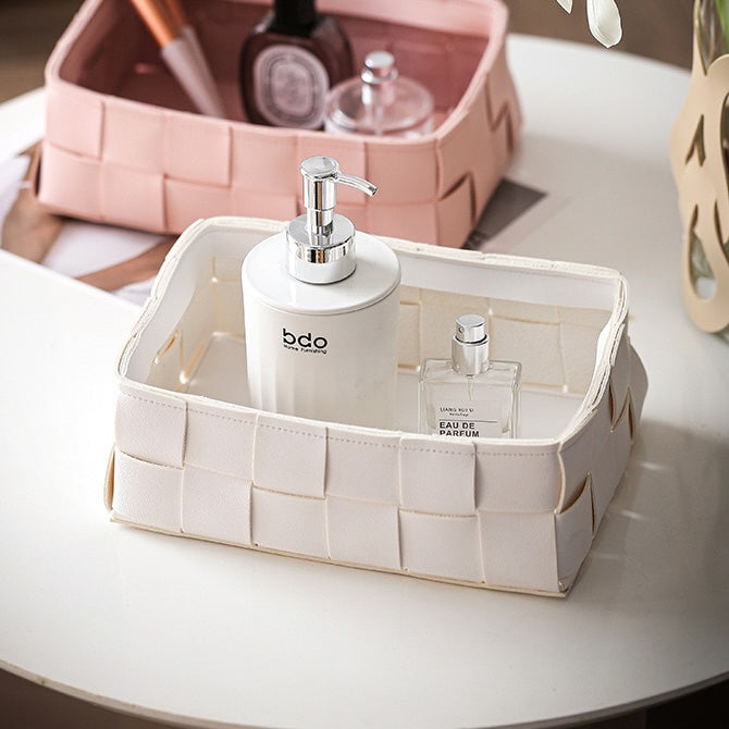 Versatile Storage Basket White Nestasia