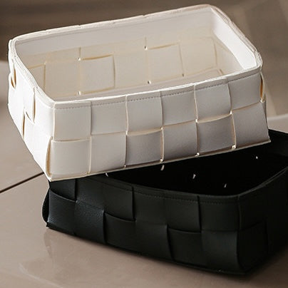 Versatile Storage Basket White Nestasia