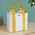 Shiro Checkered Lunch Bag Nestasia