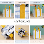 Shiro Checkered Lunch Bag Nestasia
