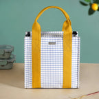Shiro Checkered Lunch Bag Nestasia