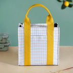 Shiro Checkered Lunch Bag Nestasia
