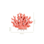 Vibrant Coral Coffee Table Decor Nestasia