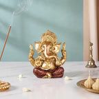 Vighnaharta Ganesh Idol For Home 13cm Nestasia