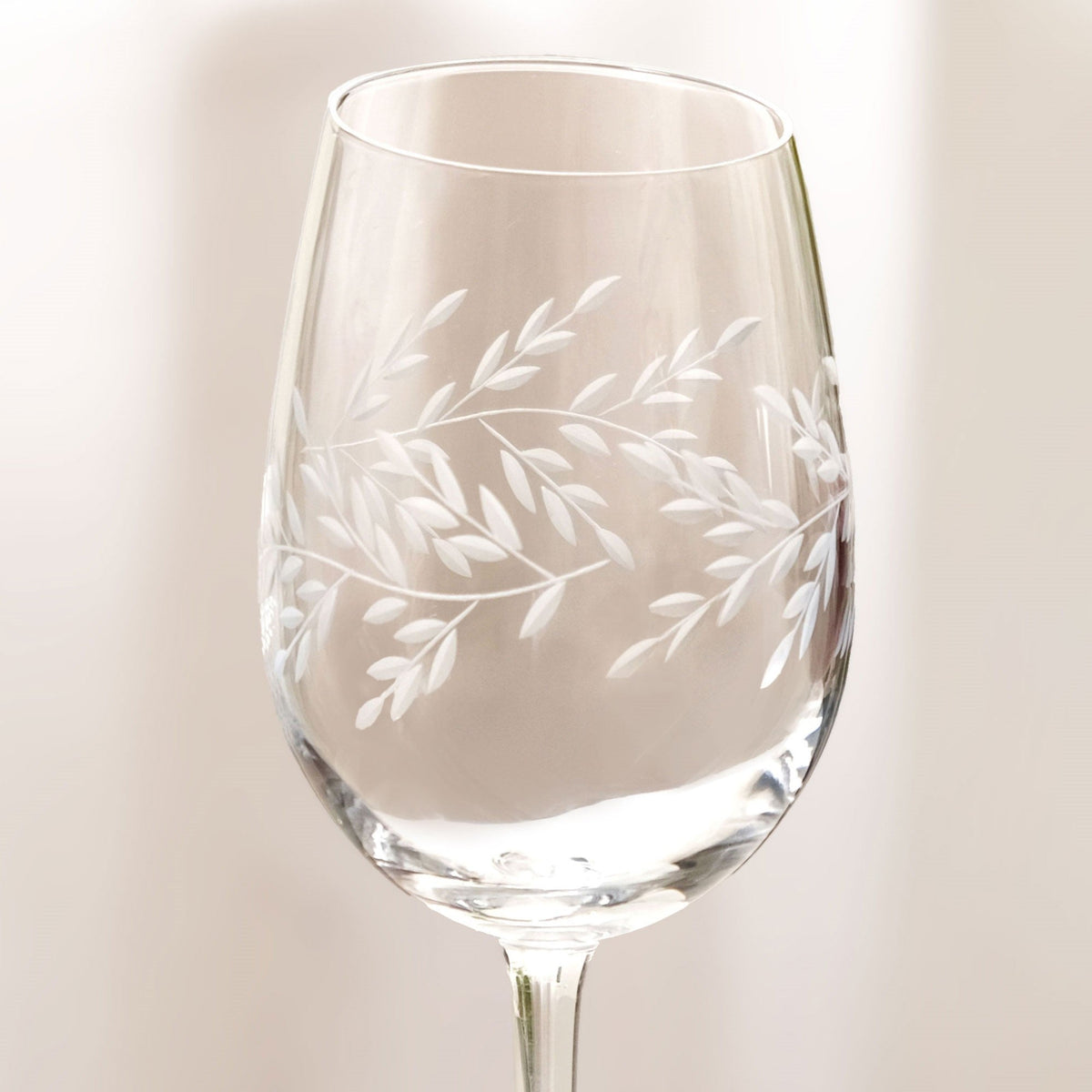 Vinea Etched Wine Glass Set Of 2 460ml Nestasia