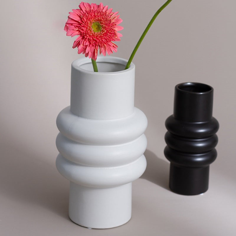 Tall Fluted Vase Nestasia