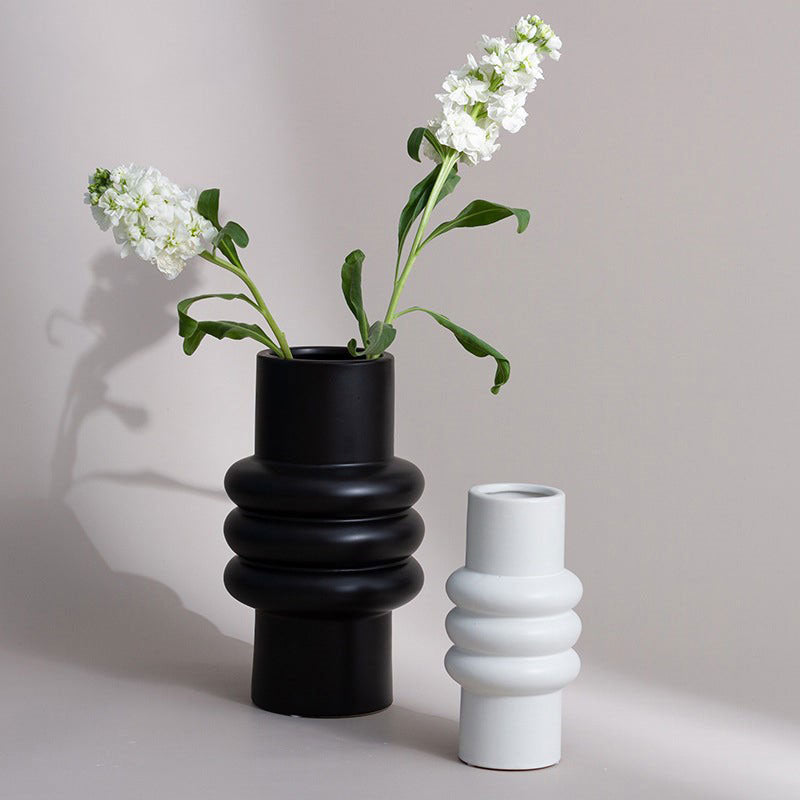 Tall Fluted Vase Nestasia