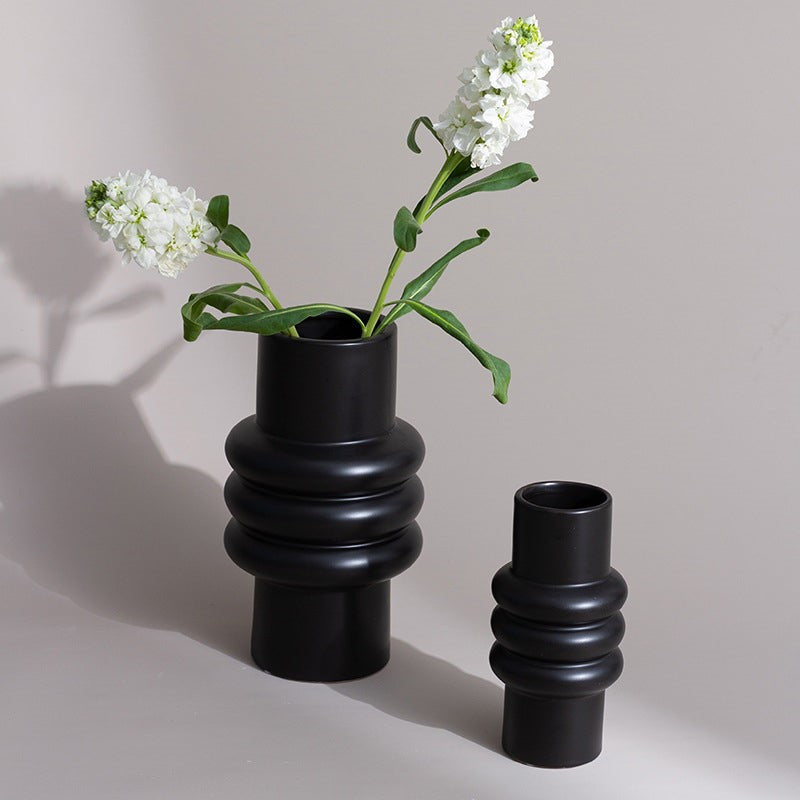 Tall Fluted Vase Nestasia