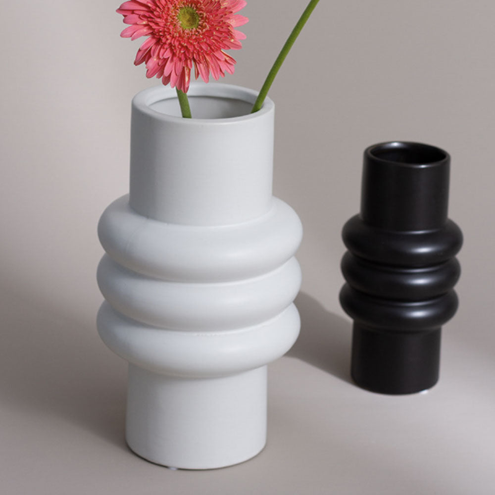 Tall Fluted Vase Nestasia