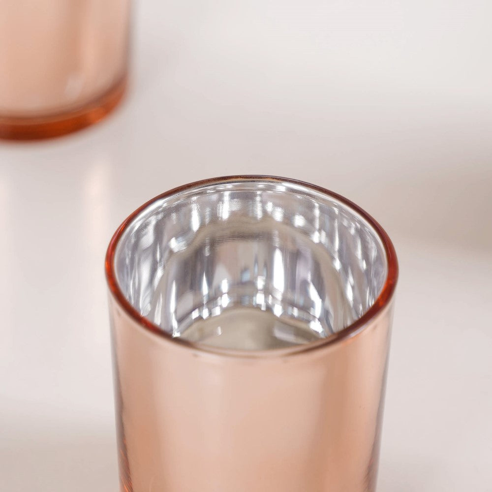 Rose Gold Tealight Holders For Home Decor Set Of 4 Nestasia