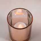 Rose Gold Tealight Holders For Home Decor Set Of 4 Nestasia