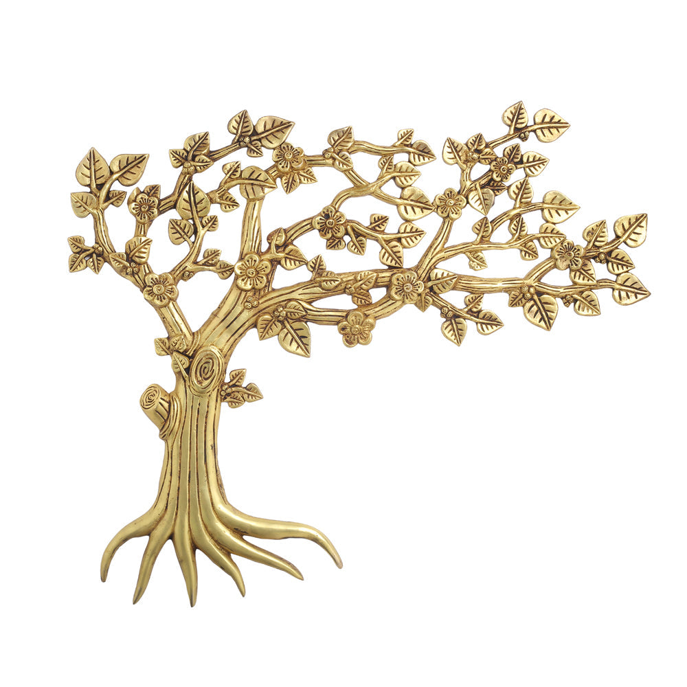 Brass Kalpvriksha Wall Hanging (19 Inch) Vedansh Craft