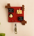 Mummy Da Dhaba, Open 24 Hours Theme 3 Hooks Key Holder Kafalo
