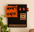 Wooden Mom's Cafe Wall Hanging Kafalo