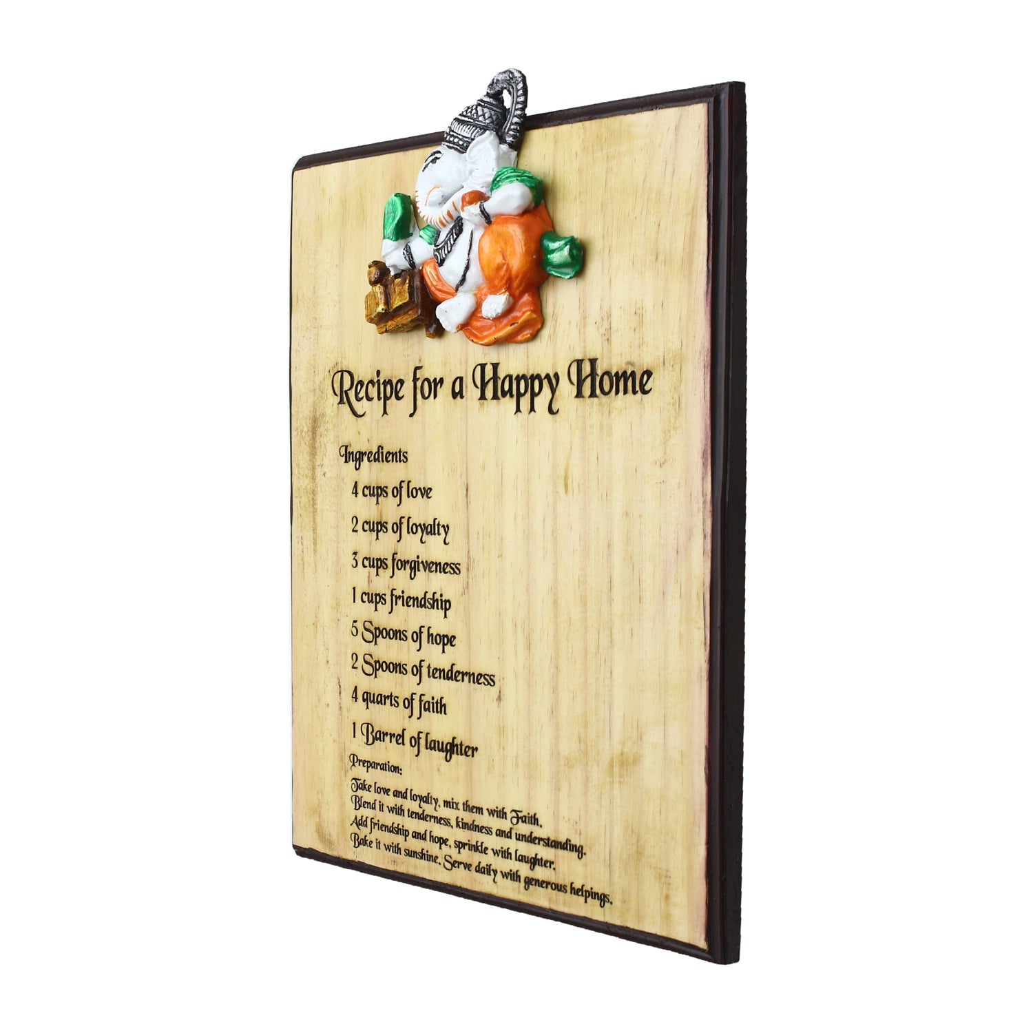 Lord Ganesh Wall Hanging Decorative Showpiece Kafalo