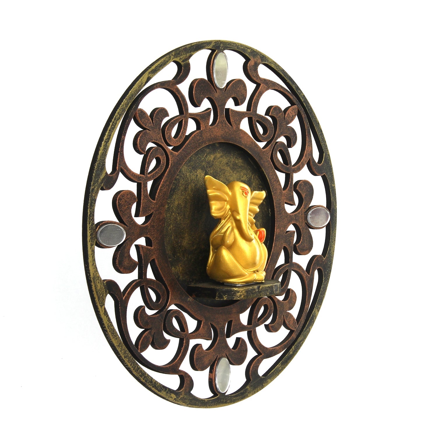 Lord Ganesha Wall Hanging Decorative Showpiece Kafalo