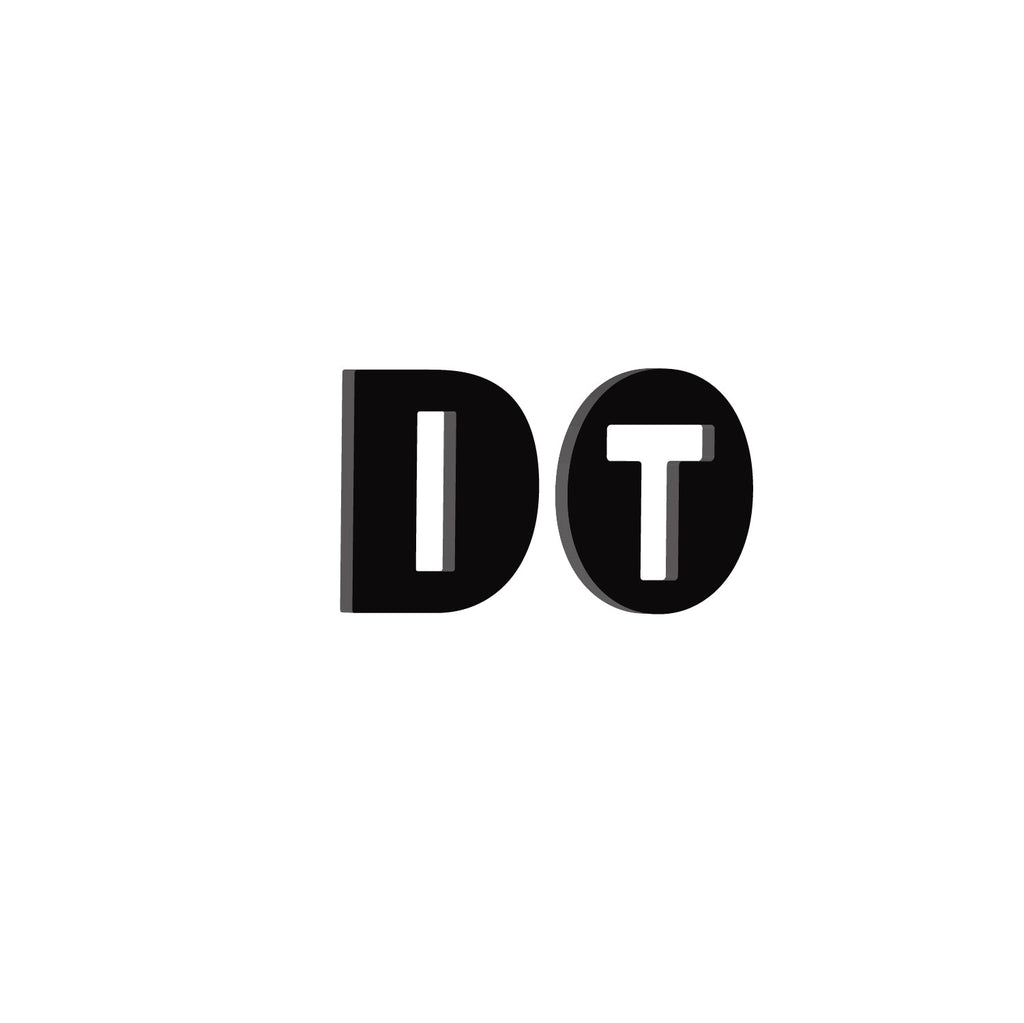 Do It Black Engineered Wood Wall Art Cutout, Ready To Hang Home Decor Kafalo