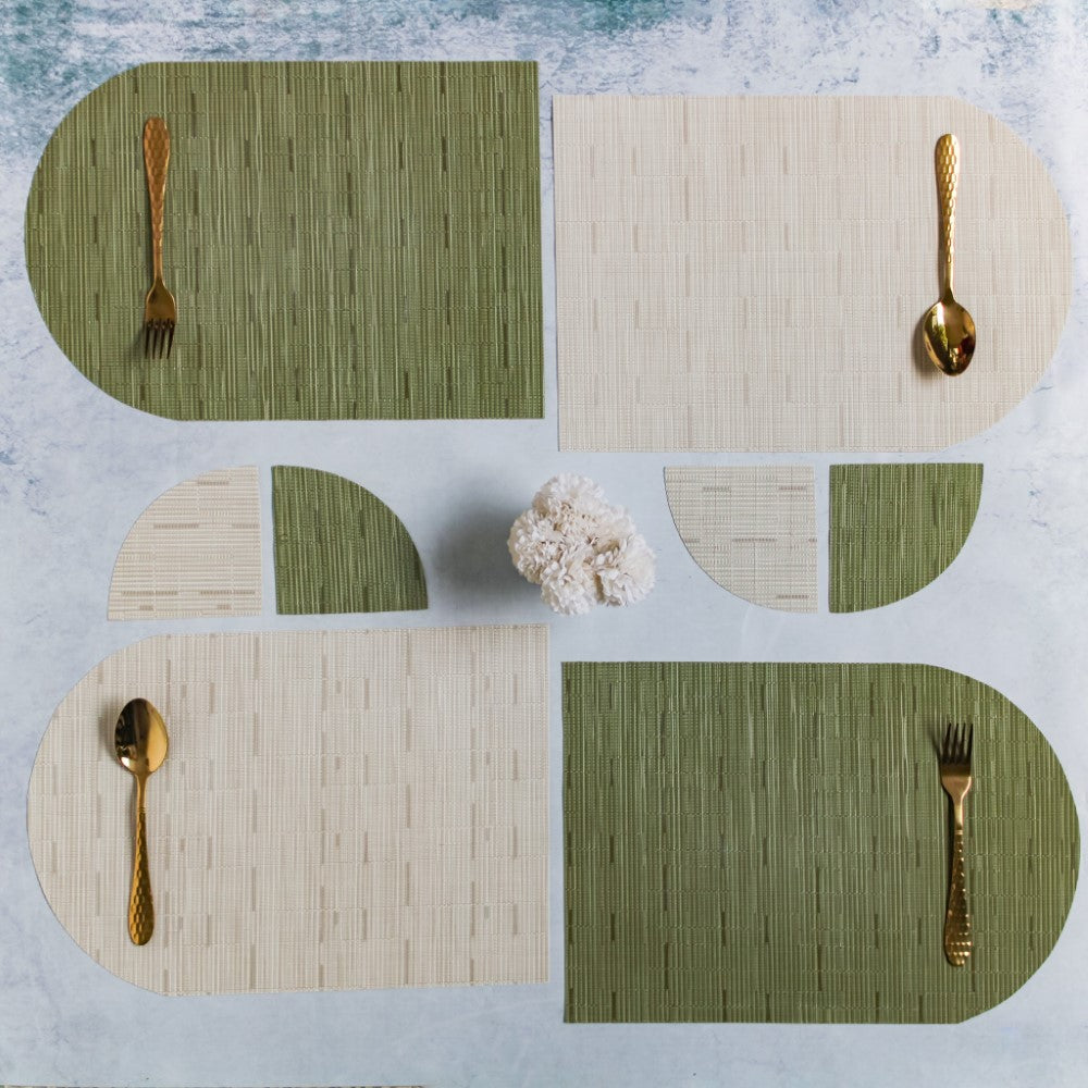 Dining Table Placemat and Coaster Set Nestasia