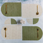 Dining Table Placemat and Coaster Set Nestasia
