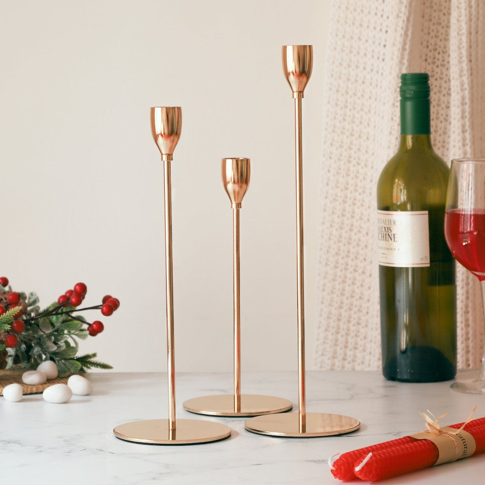 Metal Candle Holder Nestasia