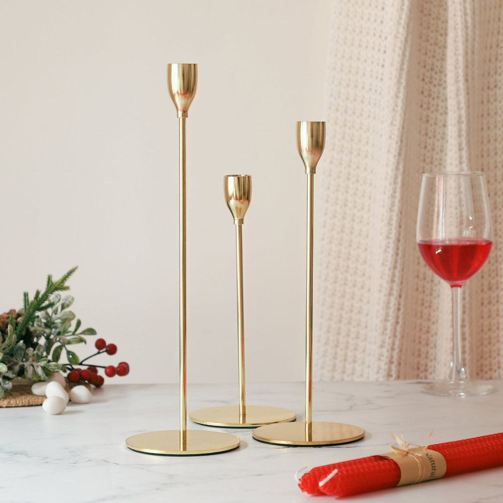 Metal Candle Holder Nestasia