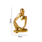 Gold Sitting Showpiece Nestasia