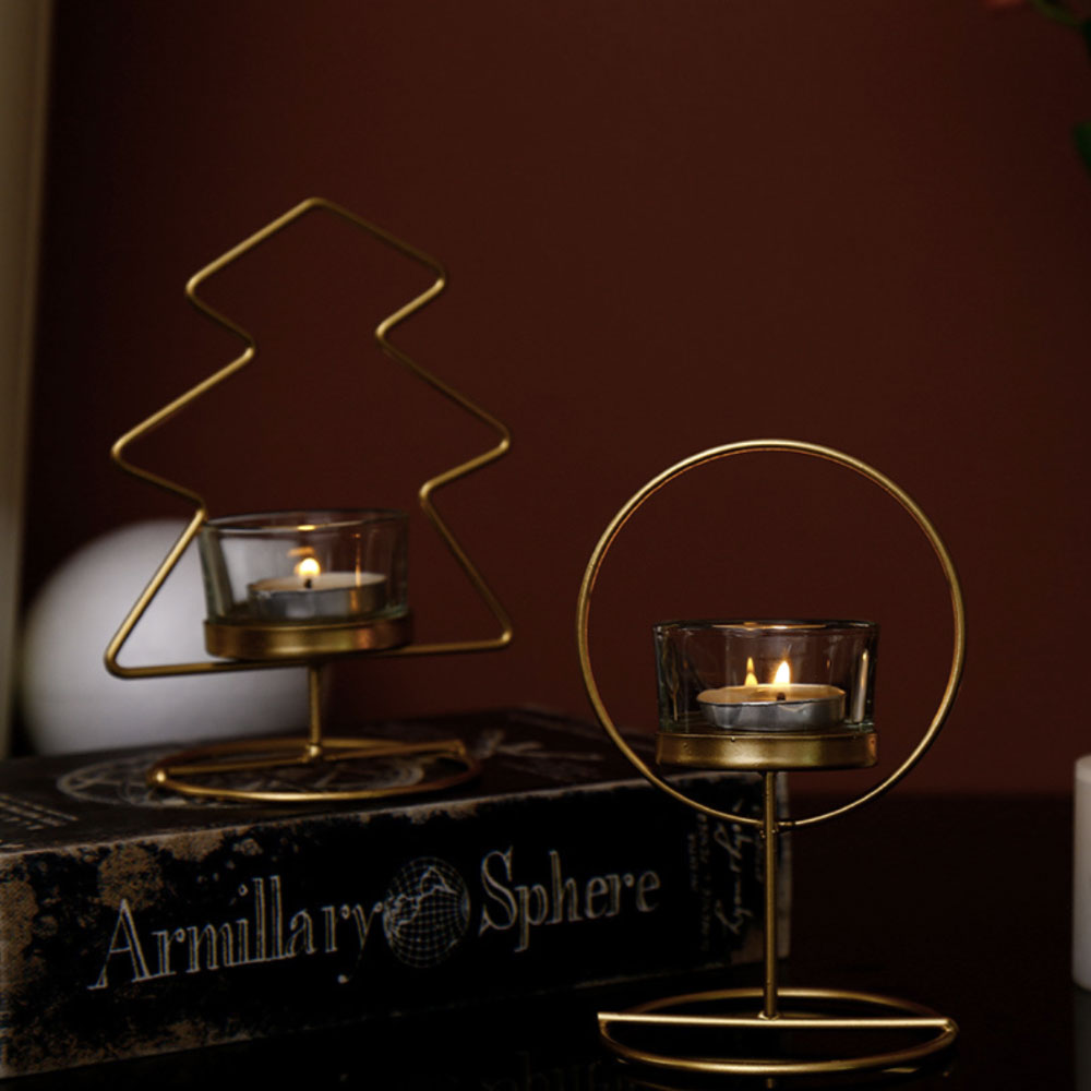 Christmas Candle Decorations Nestasia