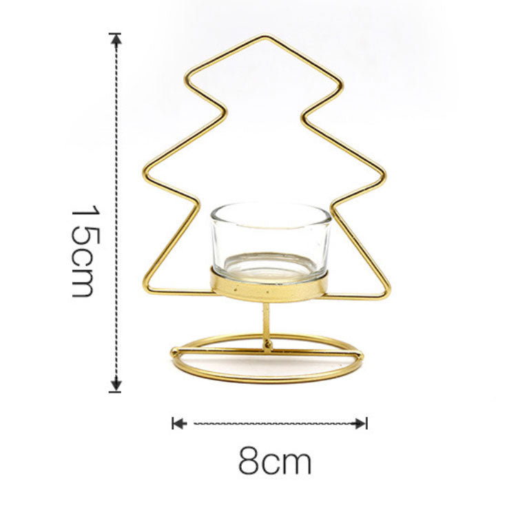 Christmas Candle Decorations Nestasia