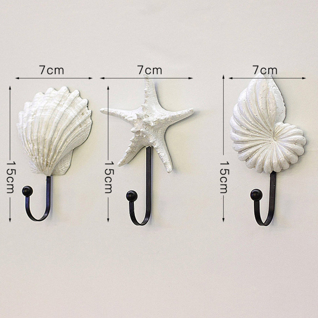 Wall Hooks - Set of 3 Nestasia