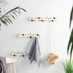 Wall Hook Black White Nestasia